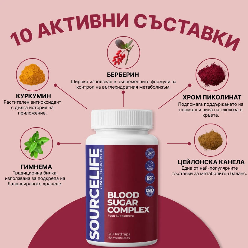 SOURCELIFE Blood Sugar Complex
